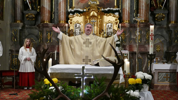 Hubertusmesse in Hohenfels am 12. November 2022